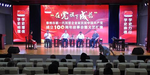 靖江市新一代民营企业家组织开展主题文艺汇演活动